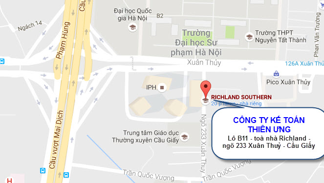 Kế toán thiên ưng - cơ sở Cầu Giấy Kế toán thiên ưng - cơ sở Cầu Giấy