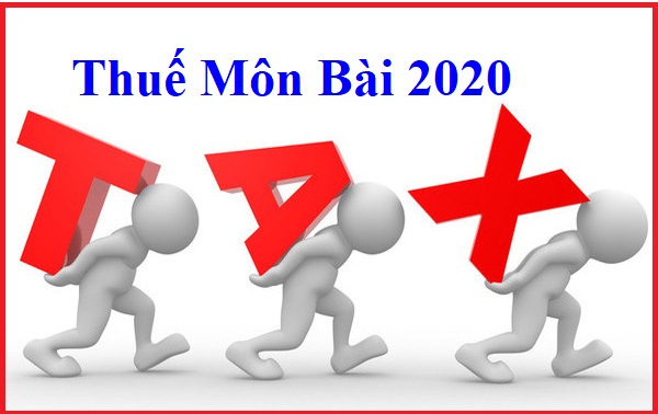 Thuế môn bài 2020 Thuế môn bài 2020